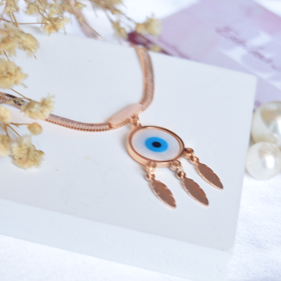 Evil Eye Dream Catcher Pendant