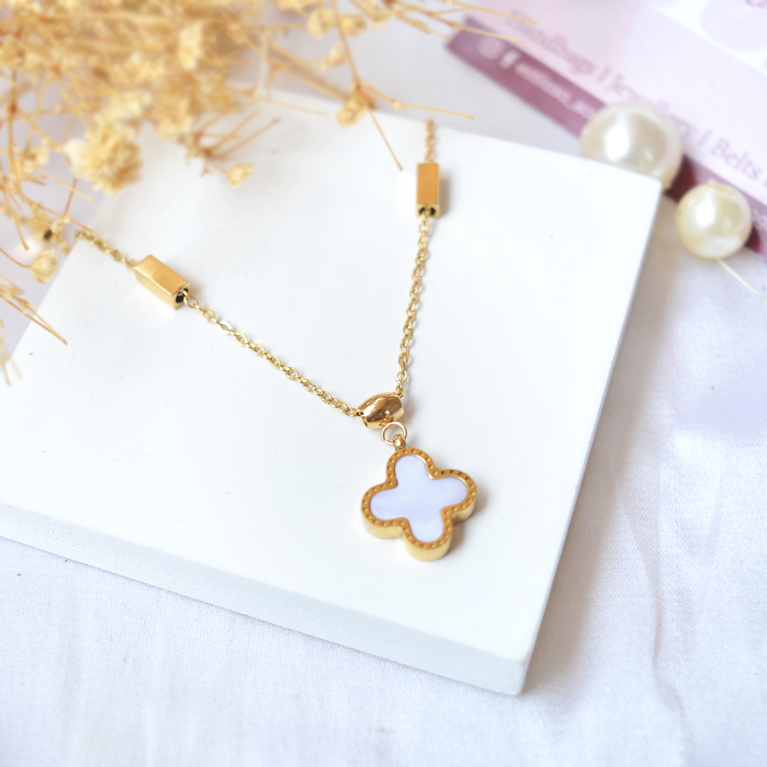 Reversible Clover Blossom Pendant