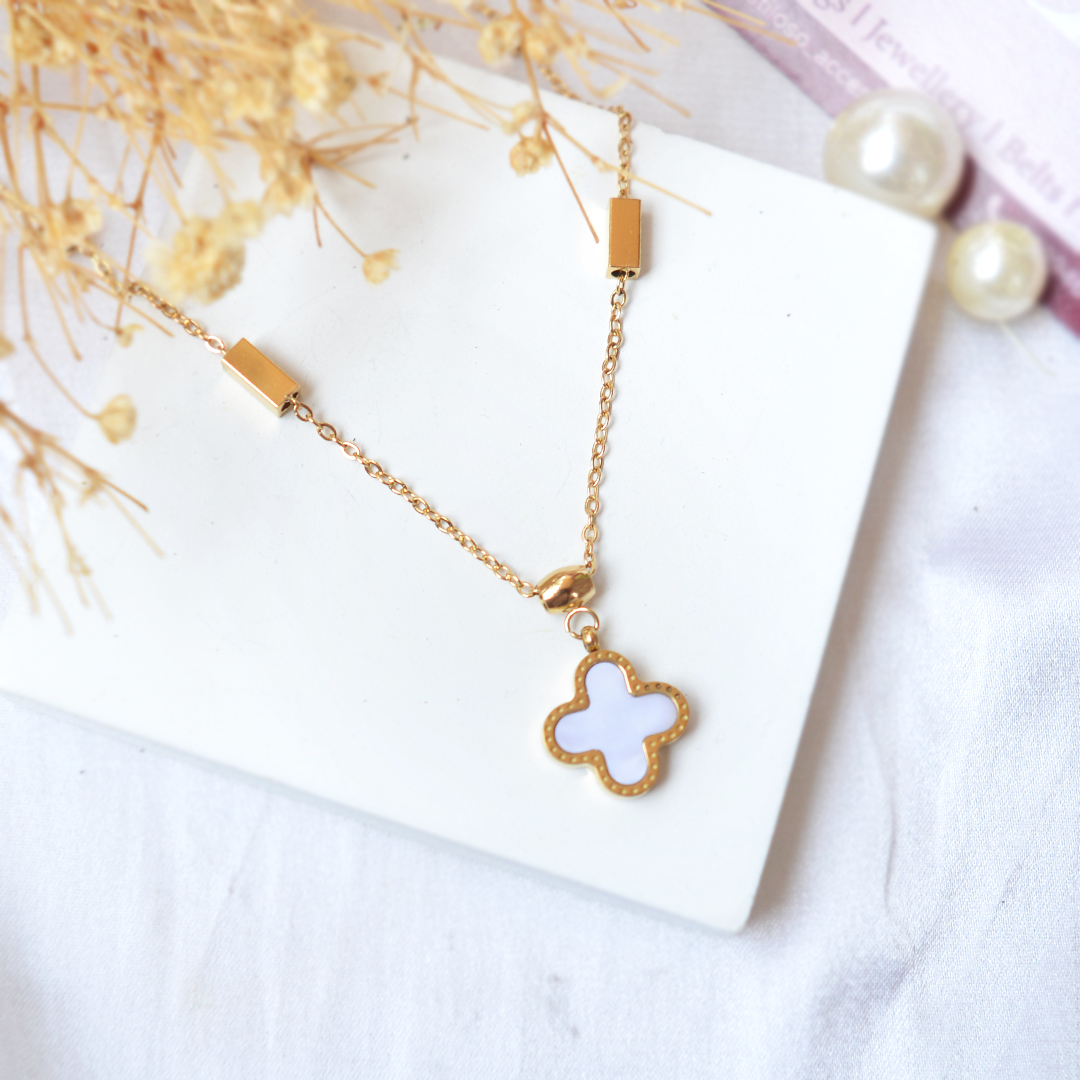 Reversible Clover Blossom Pendant