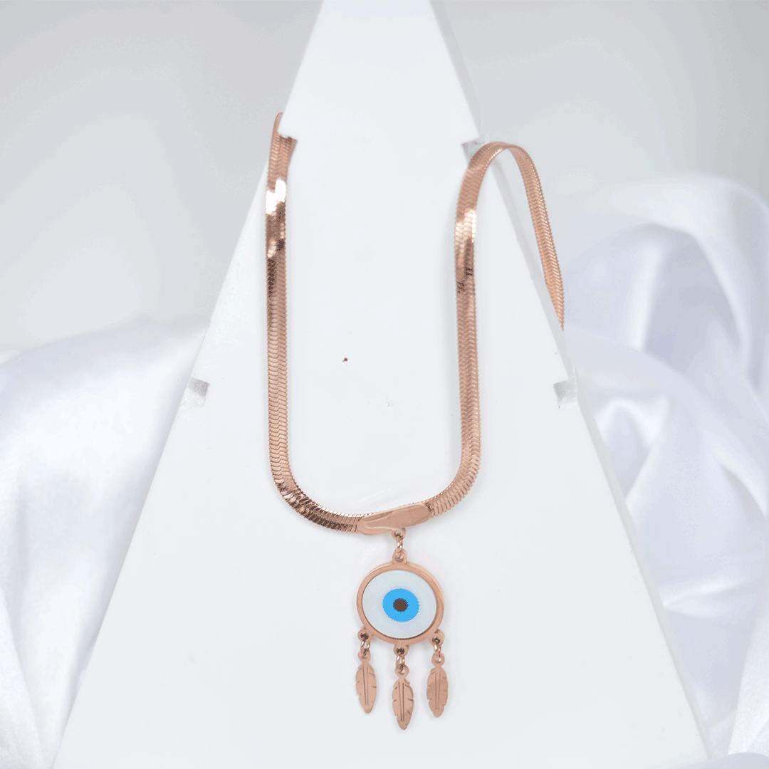 Evil Eye Dream Catcher Pendant