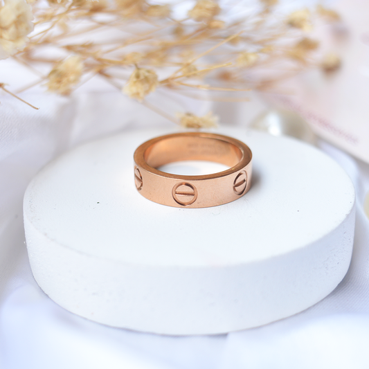 Rosegold Chic Ring