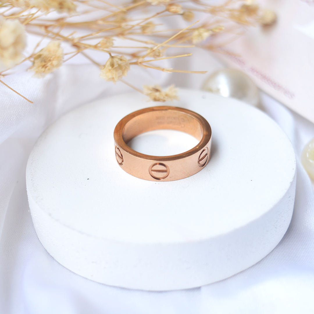 Rosegold Chic Ring