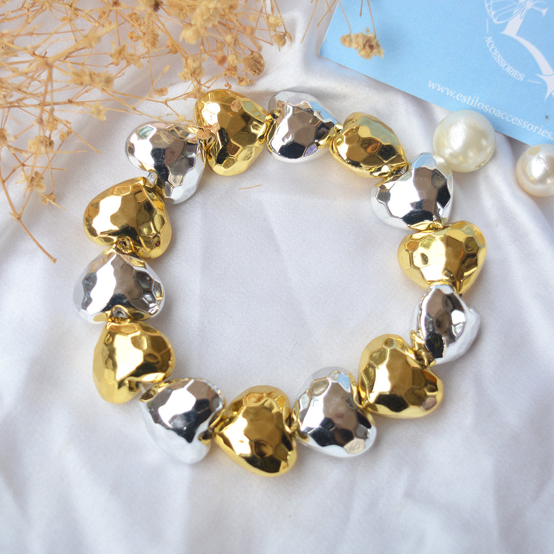 Trendy heart bracelet