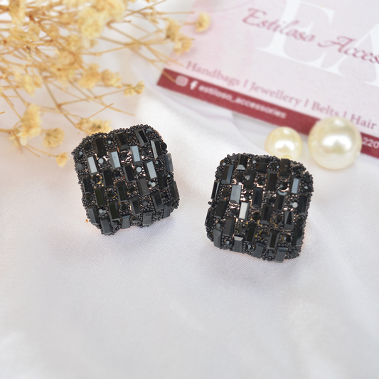 Statement Square earrings