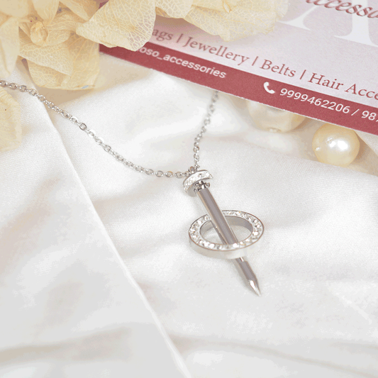 Dainty Nail Pendant