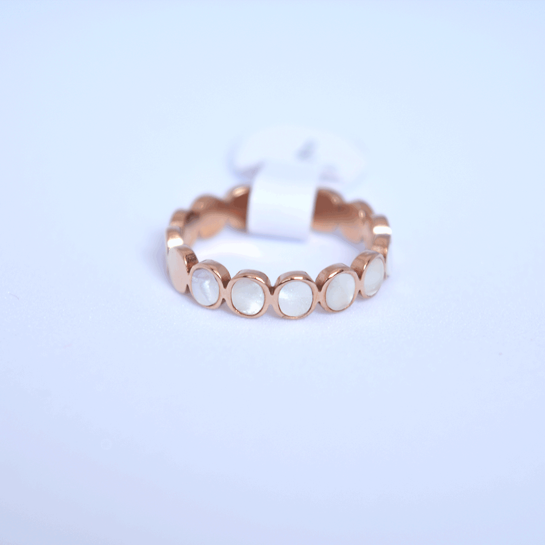 2 In 1 Mother Of Pearl  Ring