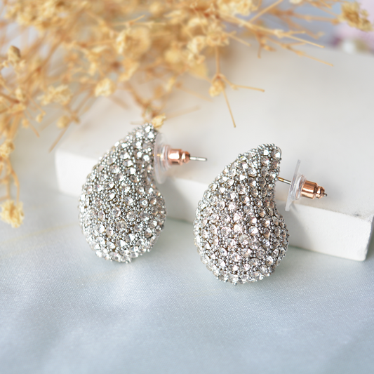 Sparkling Teardrop  Earrings